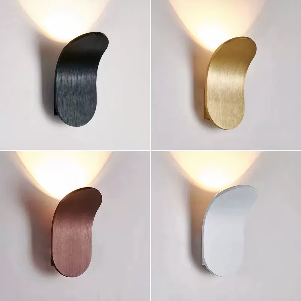 Applique Aluminium Moderne | Couleur de Lumière Réglable 3 Modes
