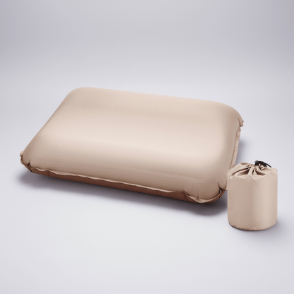 Self-Inflating Ultralight Camping Travel Pillow - Independent Setup