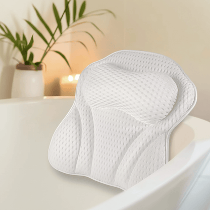 Bath Pillow Neck & Back Support - Premium Bathtub Relaxation