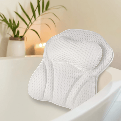 Bath Pillow Neck & Back Support - Premium Bathtub Relaxation