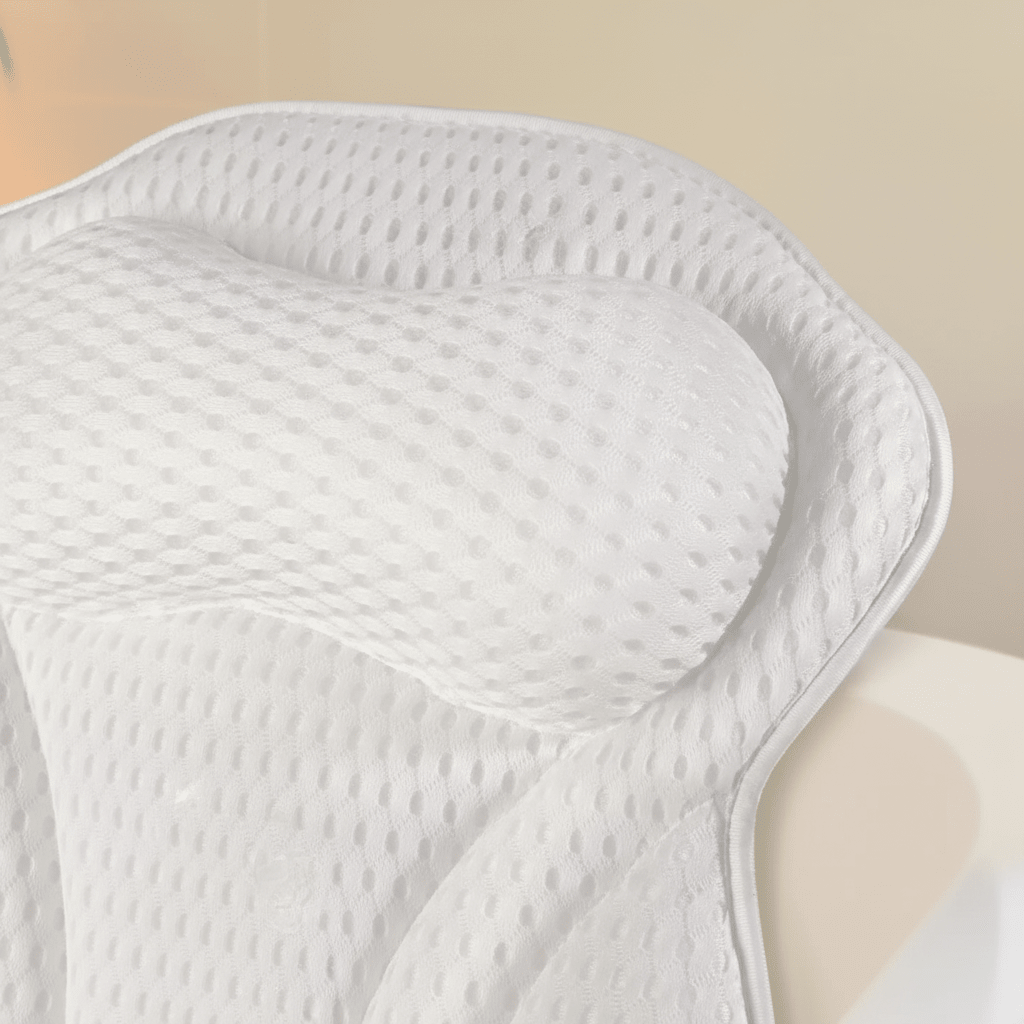 Bath Pillow Neck & Back Support - Premium Bathtub Relaxation