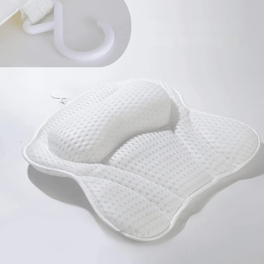 Bath Pillow Neck & Back Support - Premium Bathtub Relaxation