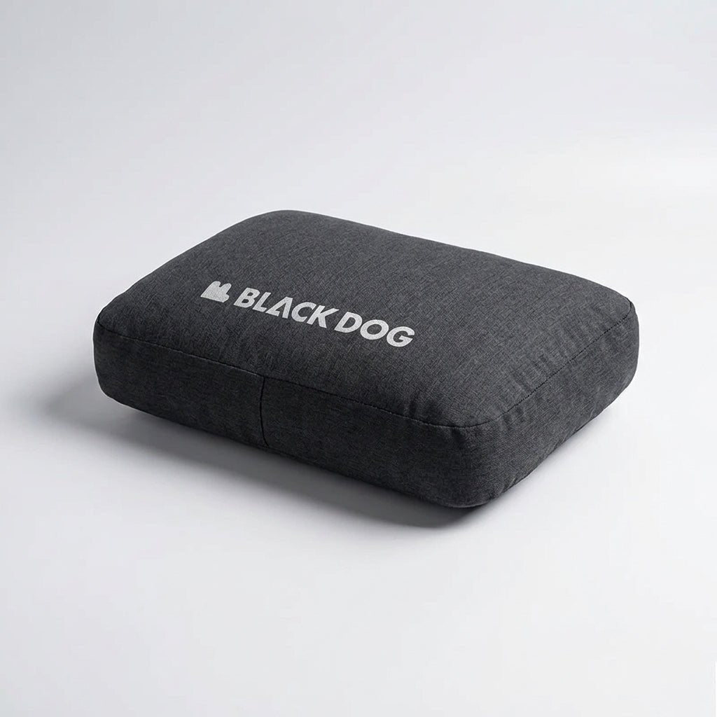 Portable Memory Foam Square Pillow - Camping & Nap Premium