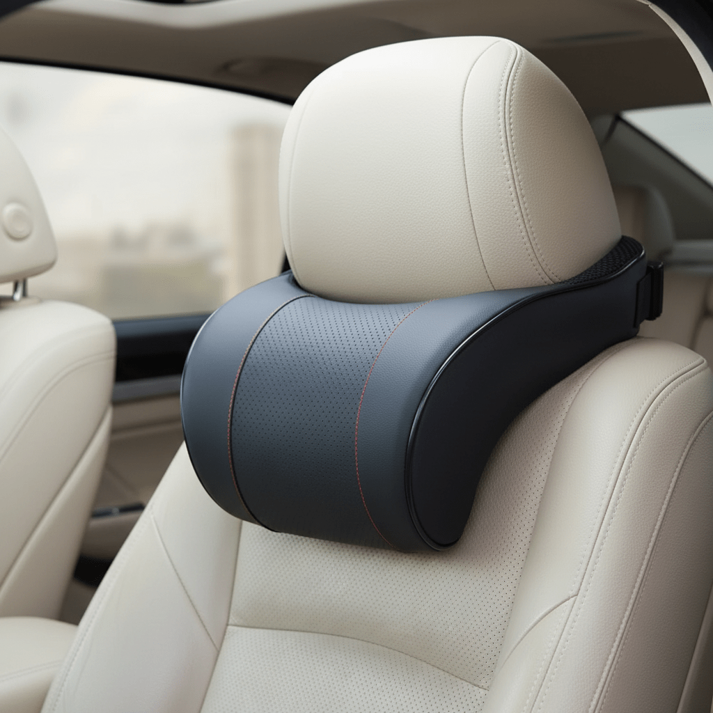 Memory Foam Car Cervical Pillow - Comfortable Driving