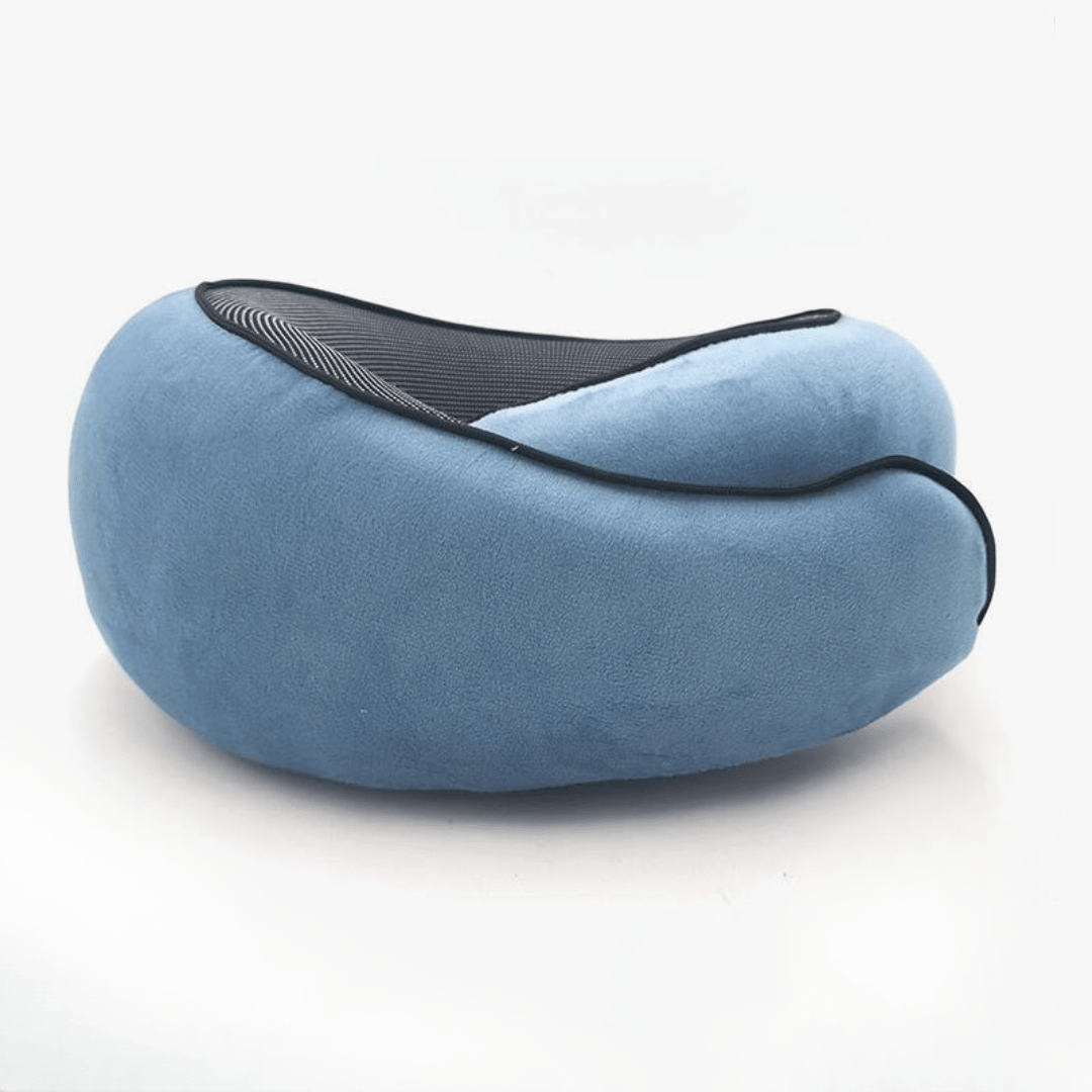Travel Neck Memory Foam Pillow - Premium Cervical Support