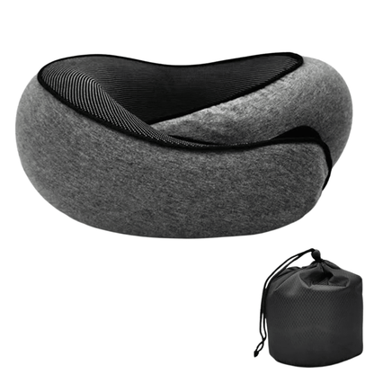 Travel Neck Memory Foam Pillow - Premium Cervical Support