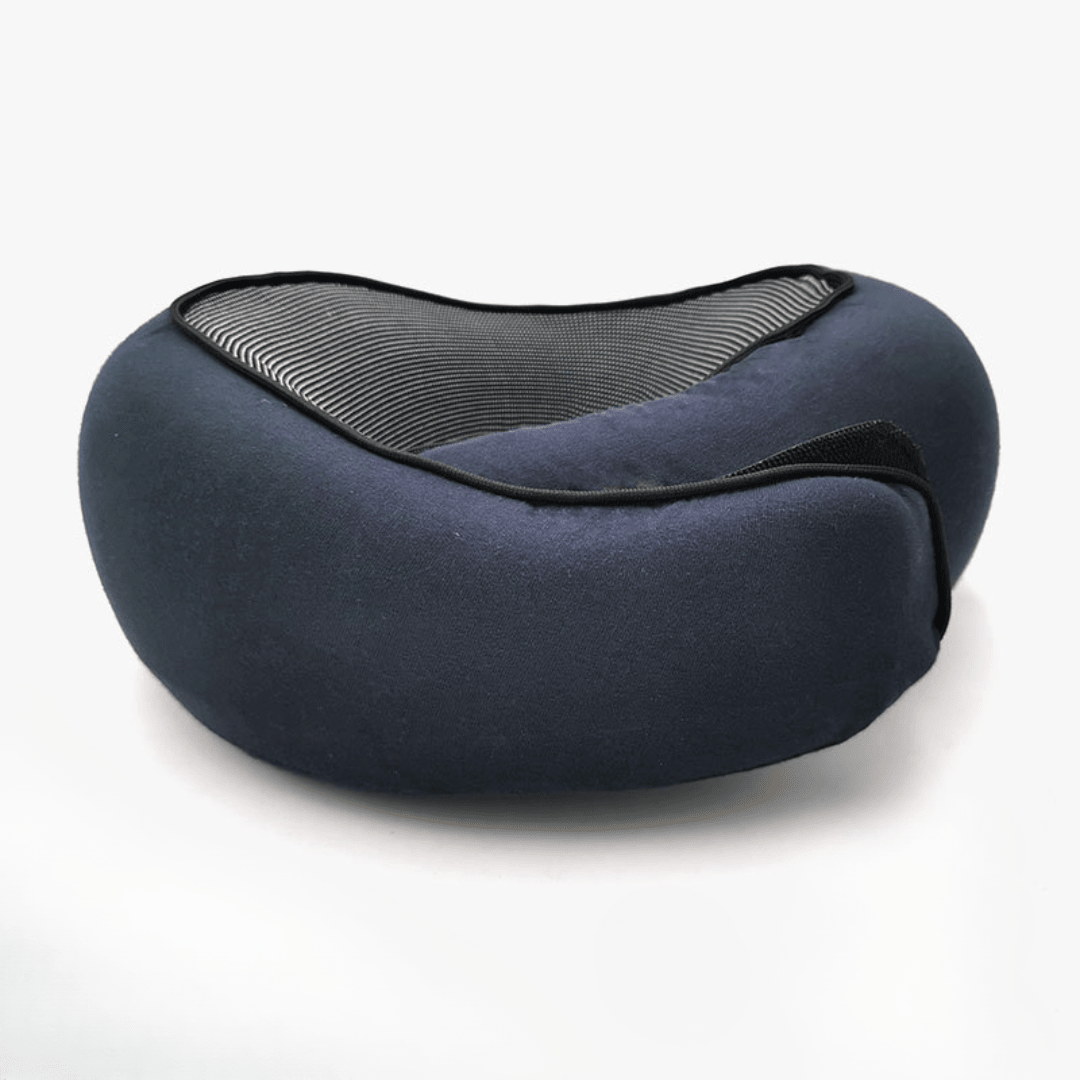 Travel Neck Memory Foam Pillow - Premium Cervical Support