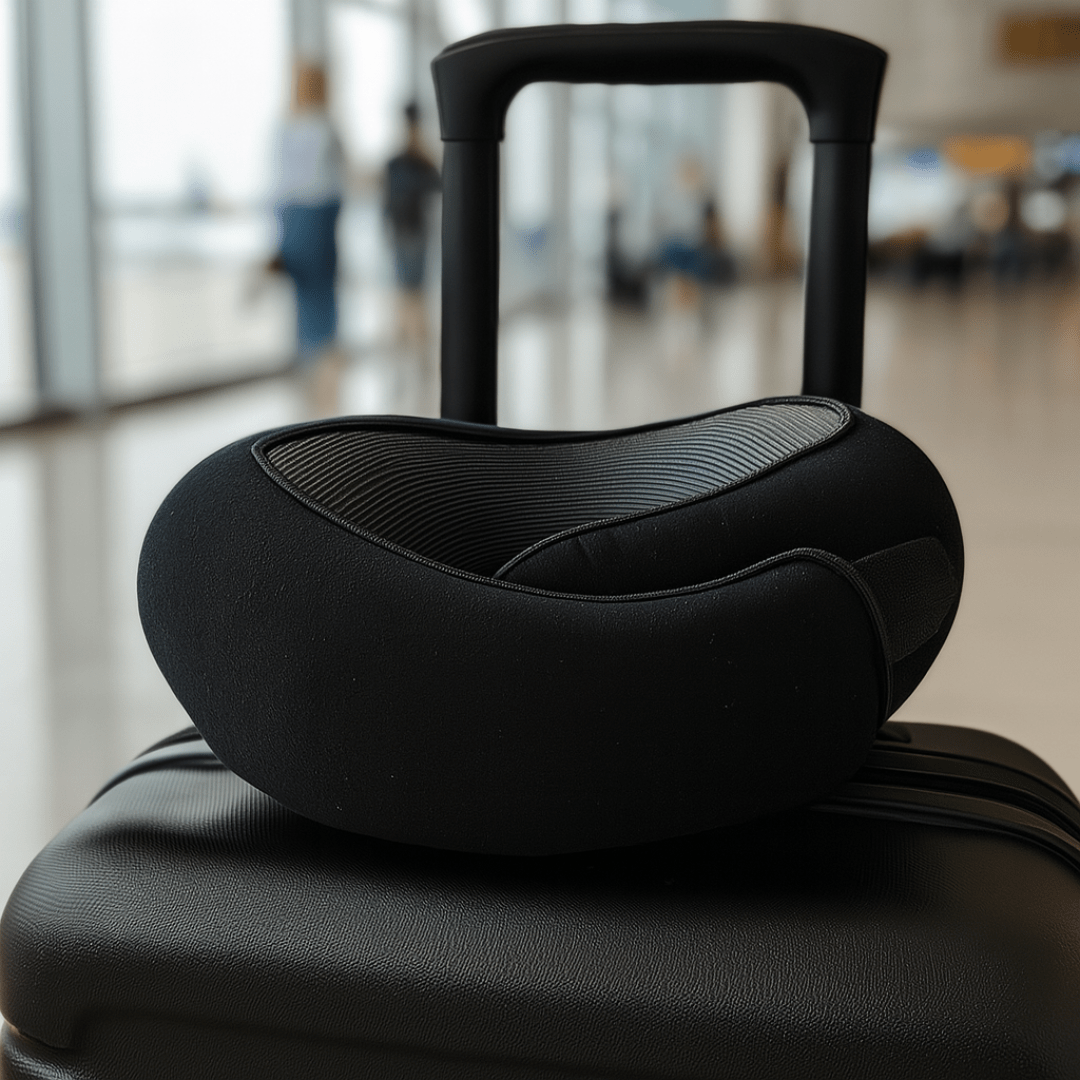 Travel Neck Memory Foam Pillow - Premium Cervical Support