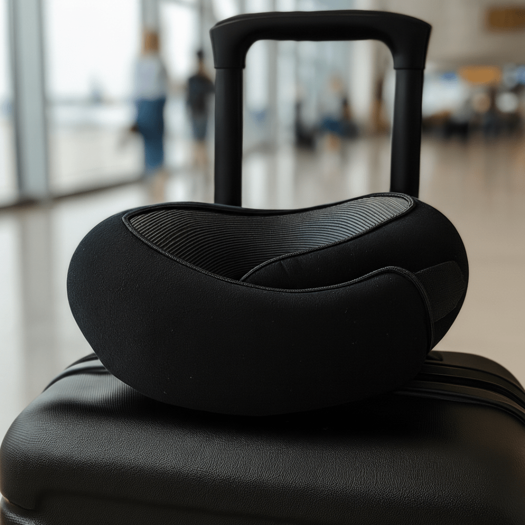 Travel Neck Memory Foam Pillow - Premium Cervical Support