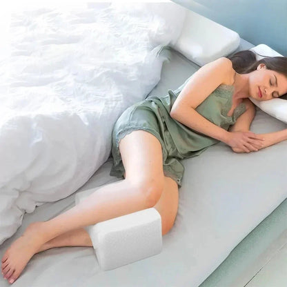 Knee Pillow Memory Foam - Side Sleepers Perfect Alignment