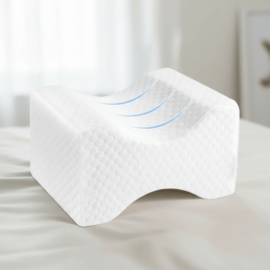 Knee Pillow Memory Foam - Side Sleepers Perfect Alignment