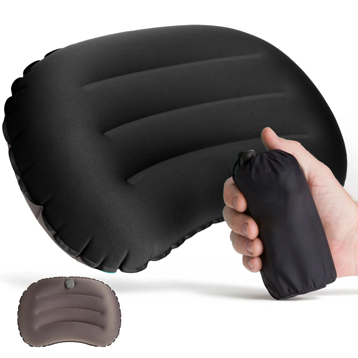 Compact Inflatable Backpacking Pillow - Minimal Travel Comfort