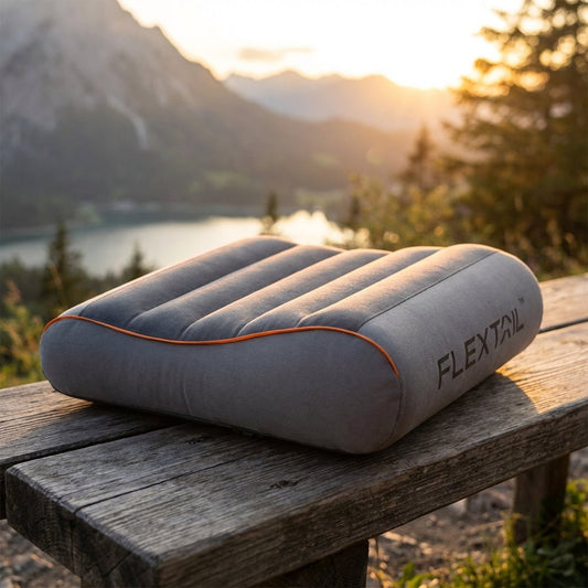 Premium Ergonomic Inflatable Travel Pillow - High Quality Cervical