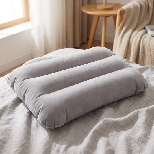 Portable Inflatable Pillow - Camping & Airplane Universal Comfort