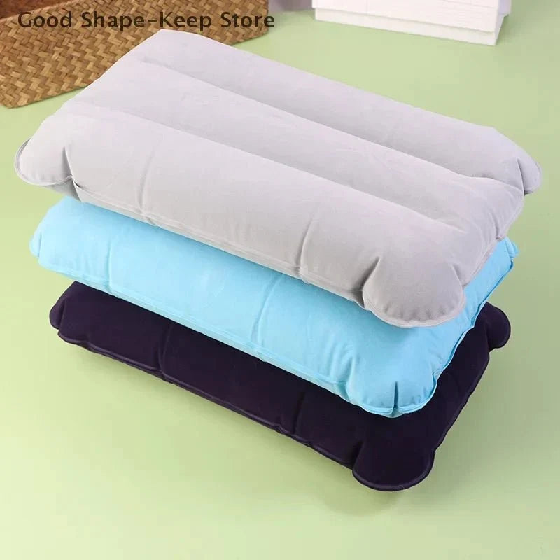 Portable Inflatable Pillow - Camping & Airplane Universal Comfort