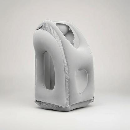 Inflatable Chin & Neck Support Pillow - Upright Head Travel