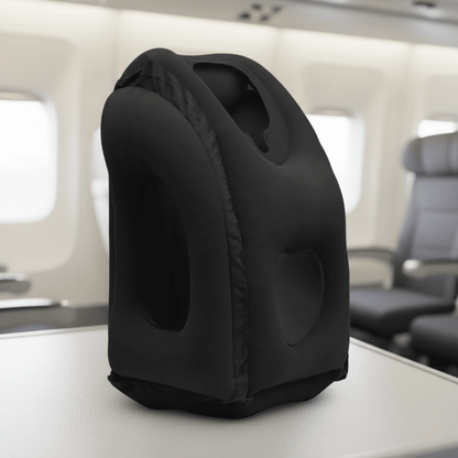 Inflatable Chin & Neck Support Pillow - Upright Head Travel