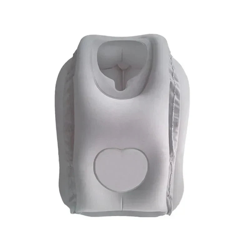 Inflatable Chin & Neck Support Pillow - Upright Head Travel