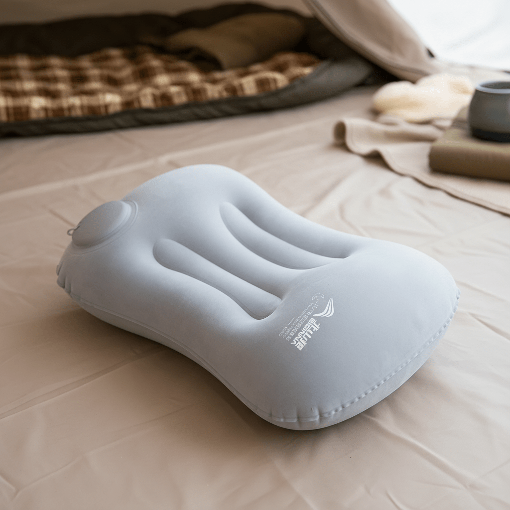 Ultralight Inflatable Camping Pillow - Cervical Outdoor Support