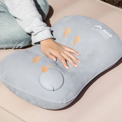 Ultralight Design Inflatable Travel Pillow - Cervical Support