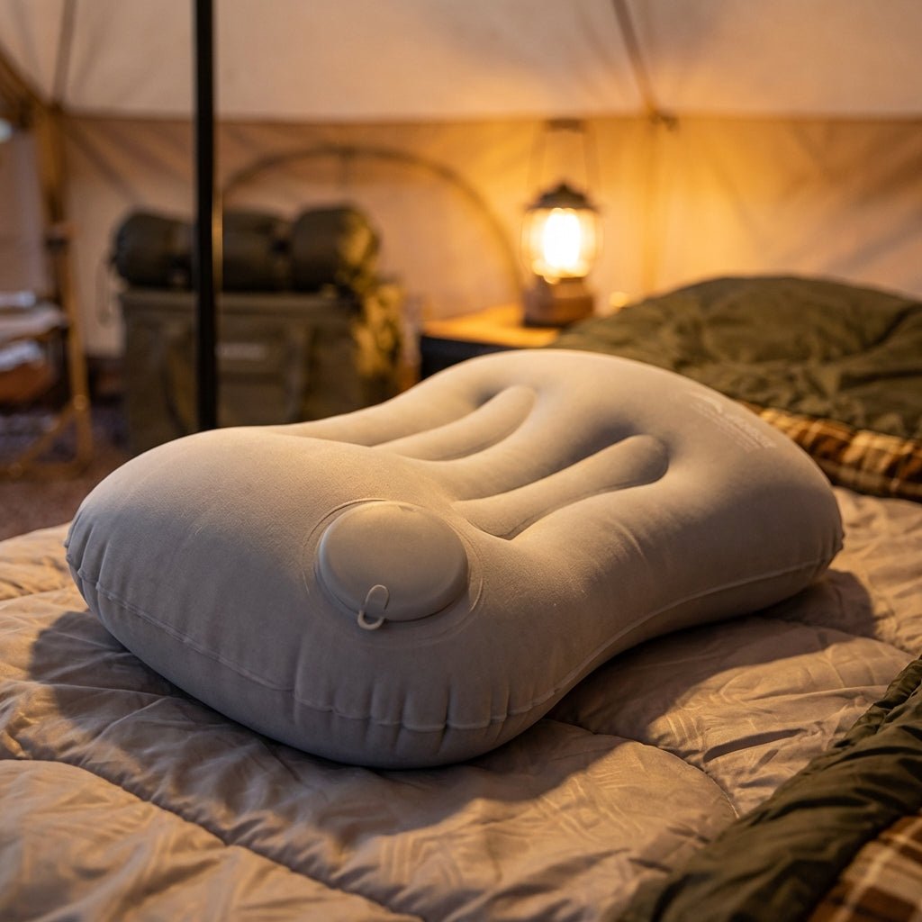 Ultralight Design Inflatable Travel Pillow - Cervical Support