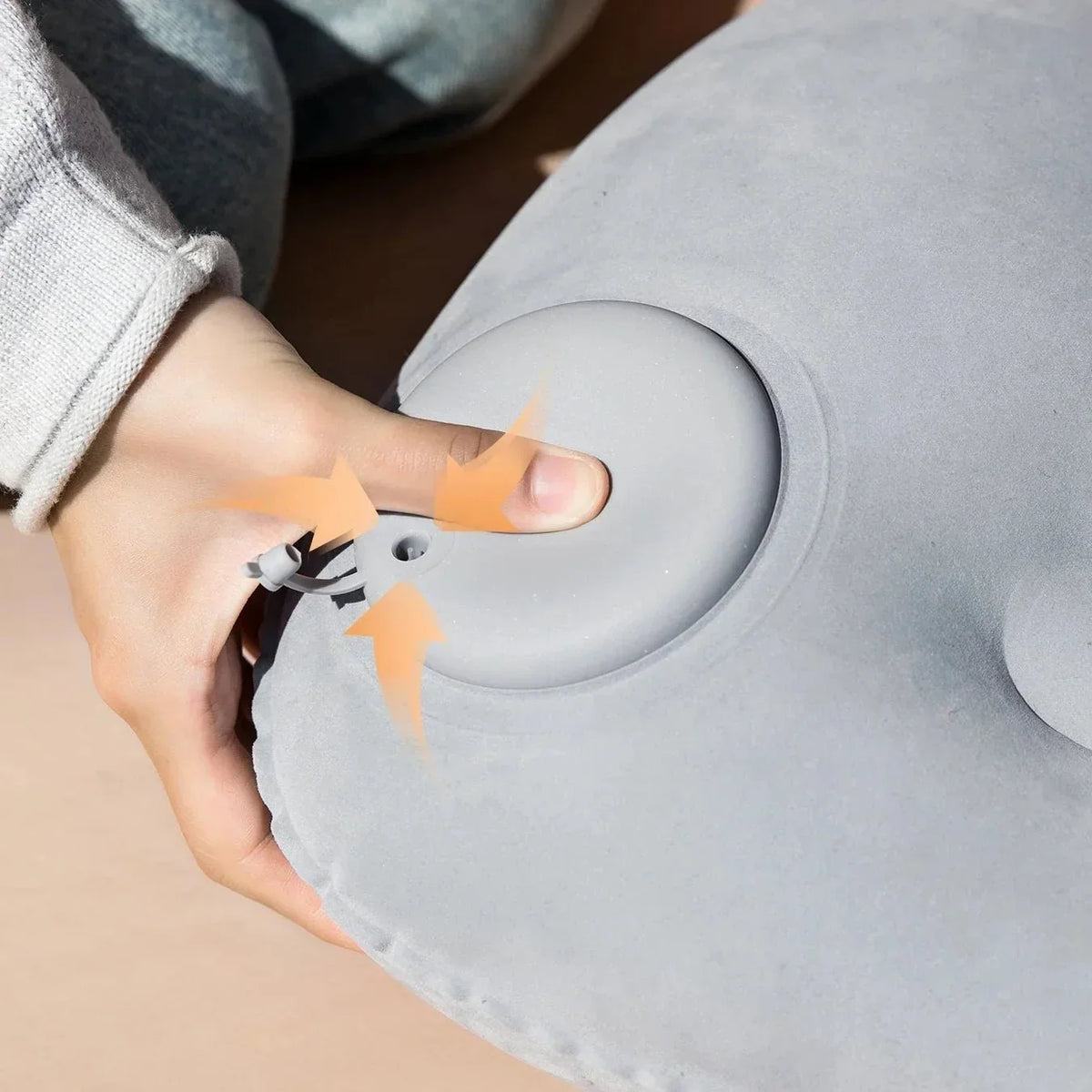 Ultralight Design Inflatable Travel Pillow - Cervical Support
