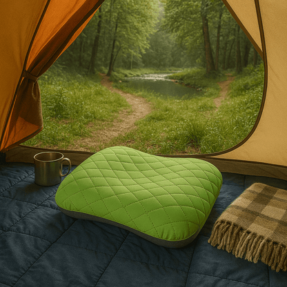 Ultralight Inflatable Ergonomic Travel & Camping Pillow