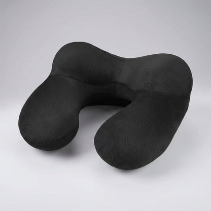 Inflatable Ergonomic Travel Pillow with Complete Kit - Full Comfort