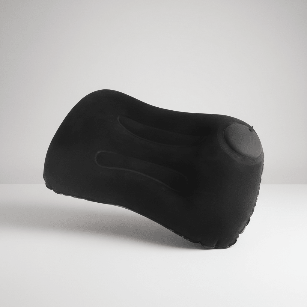 Inflatable Travel Pillow - Simultaneous Cervical & Lumbar Support