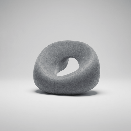 Face-Down Memory Foam Massage Pillow - Prone Position Comfort