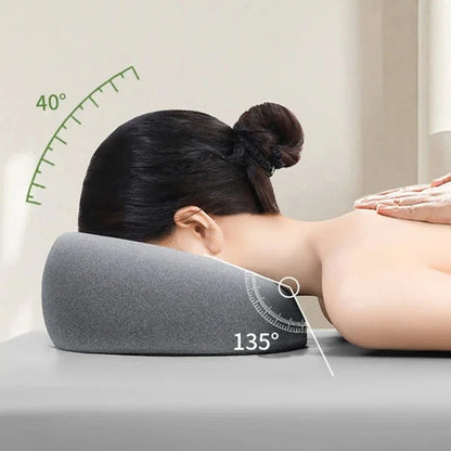 Face-Down Memory Foam Massage Pillow - Prone Position Comfort