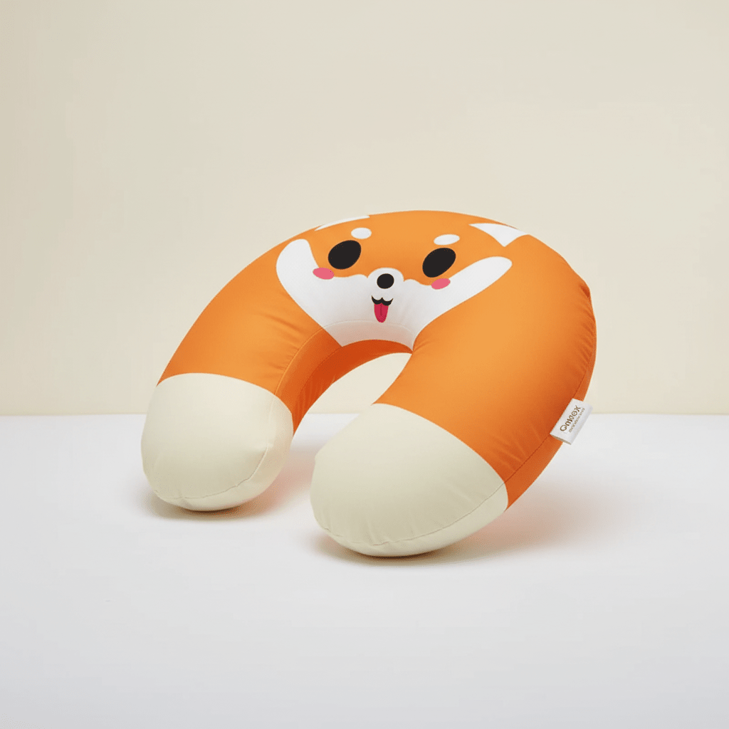 Original U-Shape Inflatable Pillow - Watermelon, Rainbow & Corgi Designs