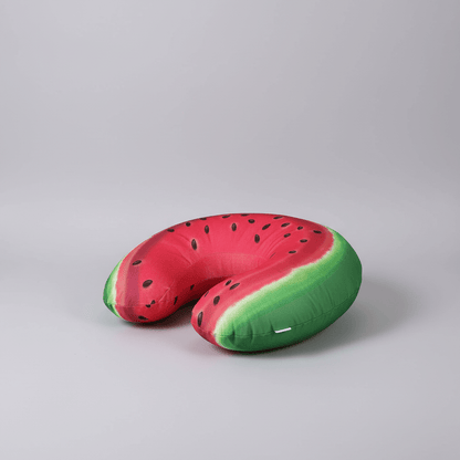 Original U-Shape Inflatable Pillow - Watermelon, Rainbow & Corgi Designs
