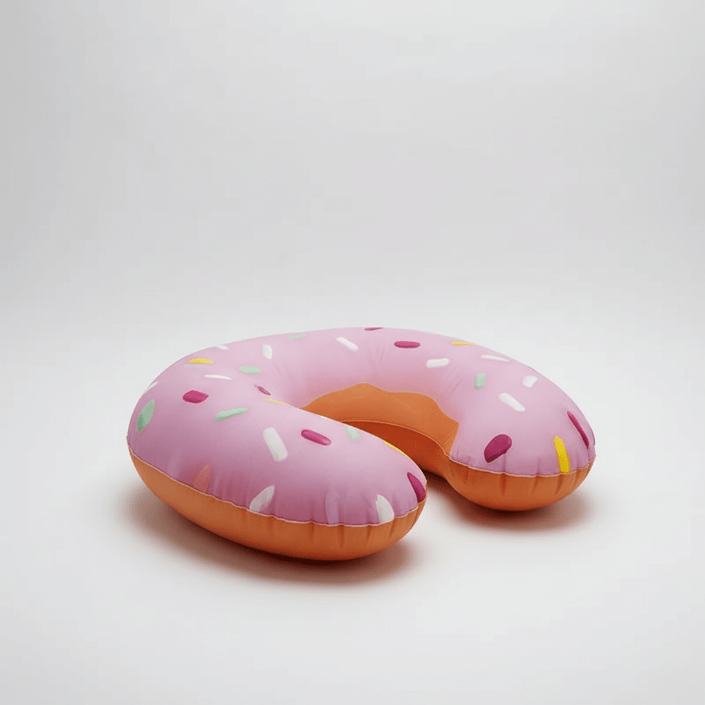 Original U-Shape Inflatable Pillow - Watermelon, Rainbow & Corgi Designs