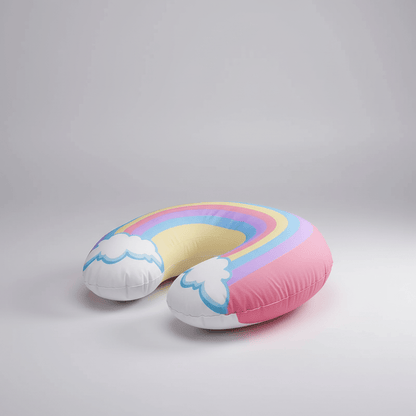 Original U-Shape Inflatable Pillow - Watermelon, Rainbow & Corgi Designs