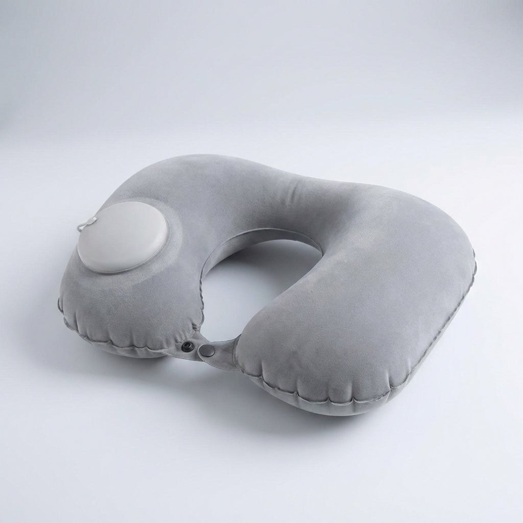 U-Shape Inflatable Cervical Pillow - Ergonomic Travel Support