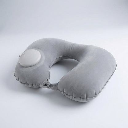 U-Shape Inflatable Cervical Pillow - Ergonomic Travel Support