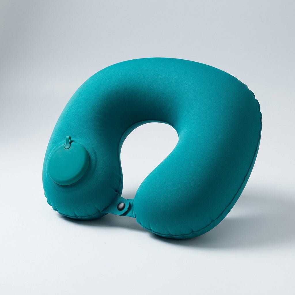 U-Shape Inflatable Cervical Pillow - Ergonomic Travel Support