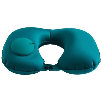 U-Shape Inflatable Cervical Pillow - Ergonomic Travel Support