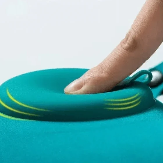 U-Shape Inflatable Cervical Pillow - Ergonomic Travel Support