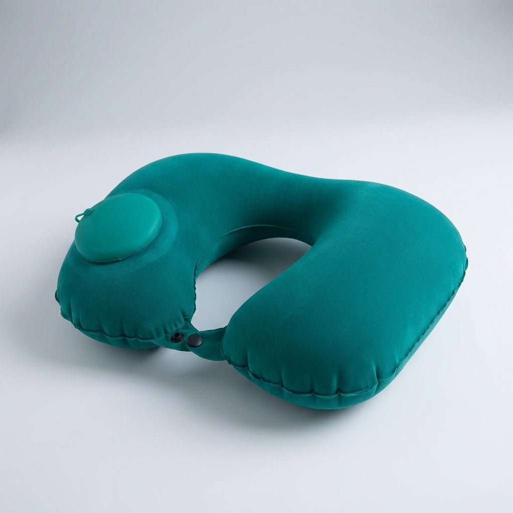 U-Shape Inflatable Cervical Pillow - Ergonomic Travel Support