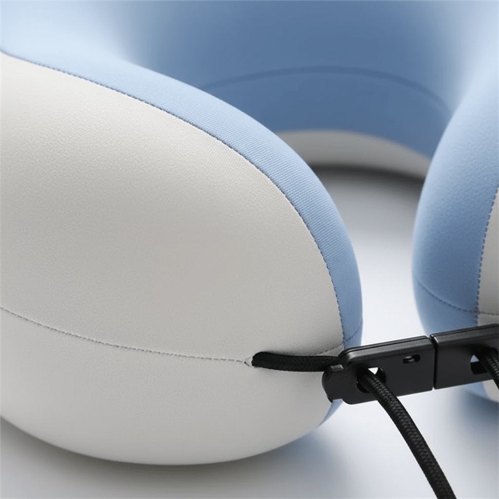 Large U-Shape Memory Foam Travel Pillow - Superior Comfort
