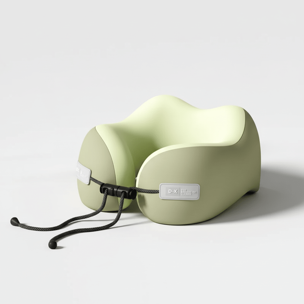 Large U-Shape Memory Foam Travel Pillow - Superior Comfort