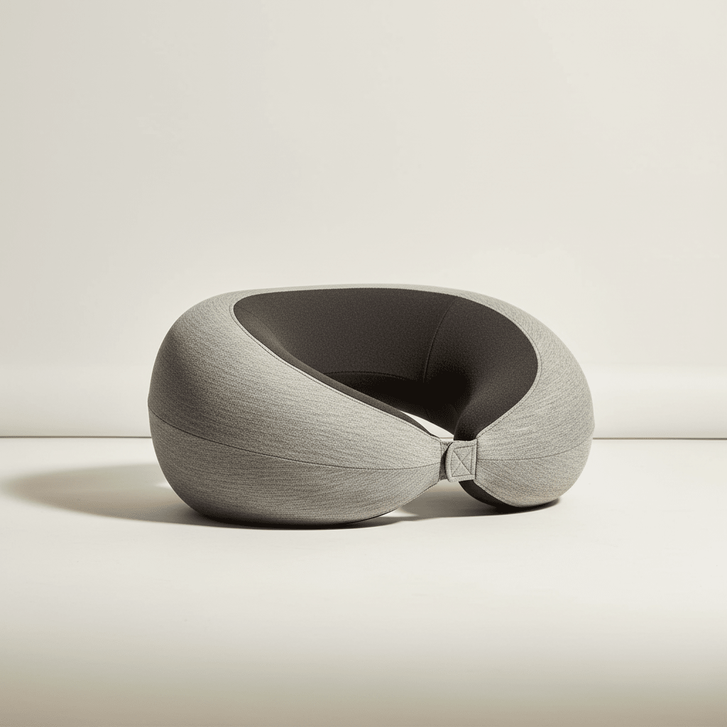 U-Shape Memory Foam Travel Pillow - Premium All-Position Comfort