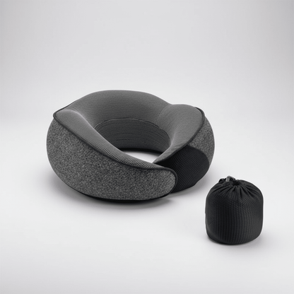 U-Shape Memory Foam Travel Pillow - Premium All-Position Comfort