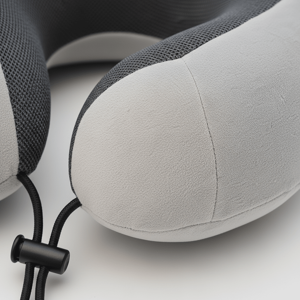 Travel Memory Foam Ergonomic Pillow - All-Position Comfort
