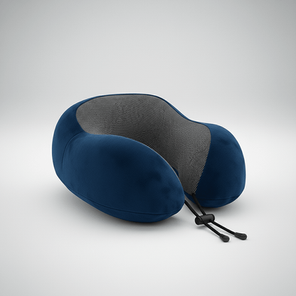 Travel Memory Foam Ergonomic Pillow - All-Position Comfort