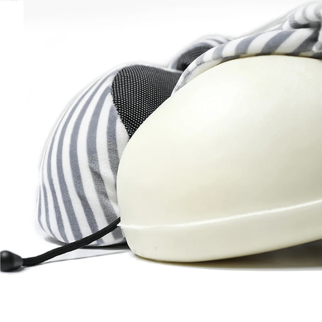 Travel Memory Foam Ergonomic Pillow - All-Position Comfort