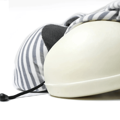Travel Memory Foam Ergonomic Pillow - All-Position Comfort