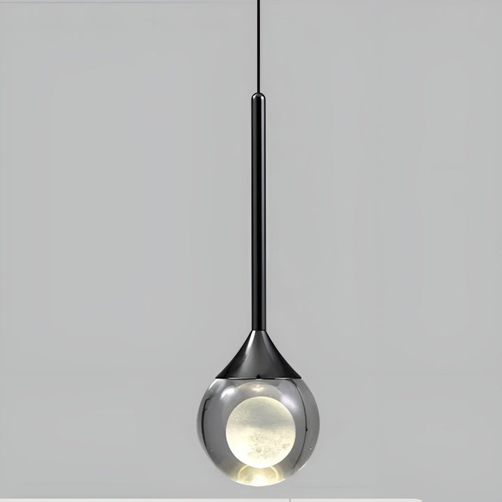 Suspension Décorative Argent | Élégante pour Maison Restaurant et Bar Lumière Chaude